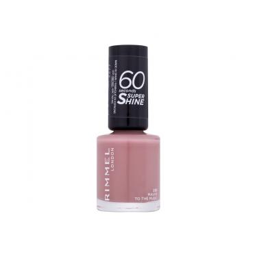 Rimmel London 60 Seconds Super Shine 8Ml  Ženski  (Nail Polish)  230 Mauve To The Music