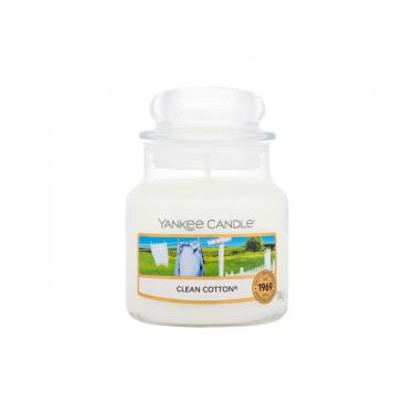 Yankee Candle Clean Cotton   104G    Unisex (Mirisna Svijeca)