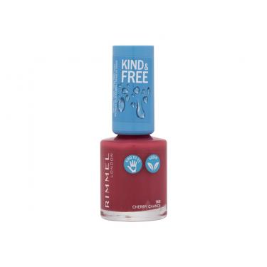 Rimmel London Kind & Free  8Ml  Ženski  (Nail Polish)  166 Cherry Chance