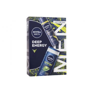 Nivea Men   Antiperspirant Men Deep Sport 150 Ml + Shower Gel Men Energy 250 Ml Shower Gel Wm00000101 150Ml M (Antiperspirant) Deep Energy