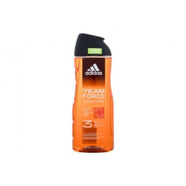 Adidas Team Force Shower Gel 3-In-1 400Ml  Muški  (Shower Gel) New Cleaner Formula 