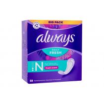 Always Daily Fresh      58Pc Ženski (Pantyliner) Normal Fresh Scent