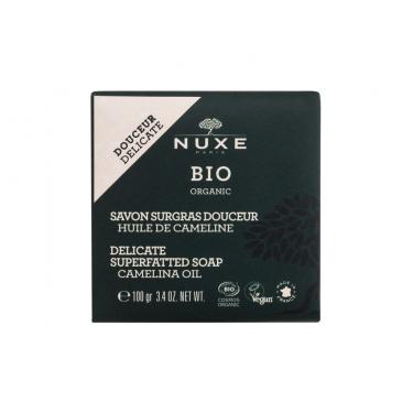 Nuxe Bio Organic Delicate Superfatted Soap  100G   Camelina Oil Ženski (Sapun U Komadu)