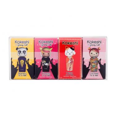 Kokeshi By Jeremy Scott   Edt Bambu 5 Ml + Edt Cherry 5 Ml + Edt Neko 5 Ml + Edt Litchee 5 Ml   5Ml M (Eau De Toilette) Miniatures