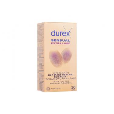 Durex Sensual 10Pc Extra Lube   (Condoms) Muški  