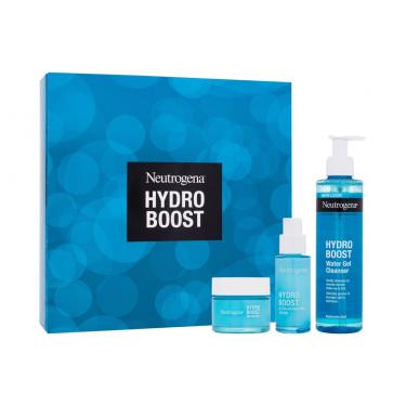 Neutrogena Hydro Boost   Hydro Boost Hyaluronic Acid Ultra-Hydrating Serum 15 Ml + Hydro Boost Hyaluronic Acid Water Gel 50 Ml + Hydro Boost Water Gel Cleanser 200 Ml Skin Serum 1I00000101 30Ml U (Skin Serum) Gift Set New