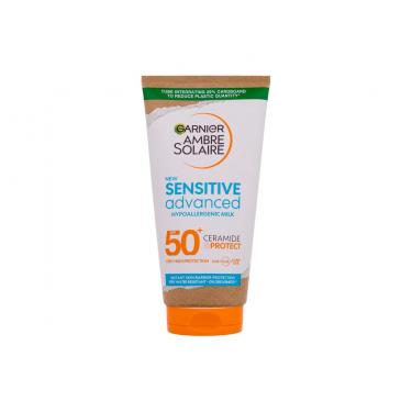 Garnier Ambre Solaire Sensitive Advanced Hypoallergenic Milk 175Ml  Unisex  (Sun Body Lotion) SPF50+ 