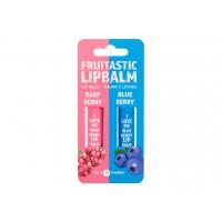 2K Fruitastic  Lip Balm 4,2 G + Lip Balm 4,2 G Blueberry 4,2G Raspberry   Ženski (Balzam Za Usne)