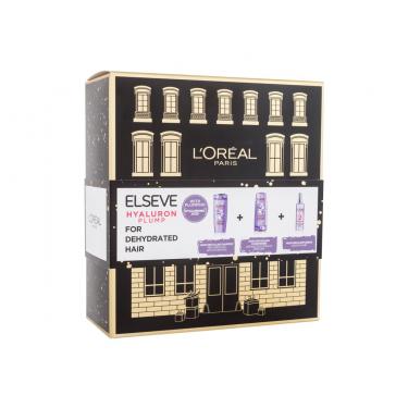 L'Oréal Paris Elseve Hyaluron Plump Shampoo Elseve Hyaluron Plump 250 Ml + Conditioner Elseve Hyaluron Plump 200 Ml + Hair Serum Elseve Hyaluron Plump 150 Ml 250Ml   For Dehydrated Hair Ženski (Šampon)