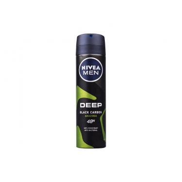 Nivea Men Deep Black Carbon Amazonia  150Ml   48H Muški (Antiperspirant)