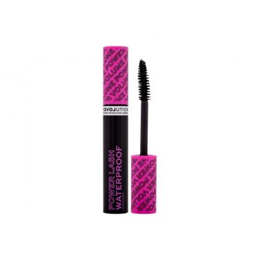 Revolution Relove Power Lash Volume Waterproof  8Ml Black   Ženski (Maskara)