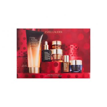 Estée Lauder Skincare Superstars    Cleansing Gel Advanced Night Cleansing Gelée 100 ml + Skin Serum Advanced Night Repair 15 ml + Eye Cream Advanced Night Repair Eye 5 ml + Day Cream Revitalizing Supreme 15 ml + Night Cream Revitalizing Supreme 15 ml + S