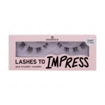 Essence Lashes To Impress      1Pc Ženski (False Eyelashes) 08 Pre-Cut Lashes