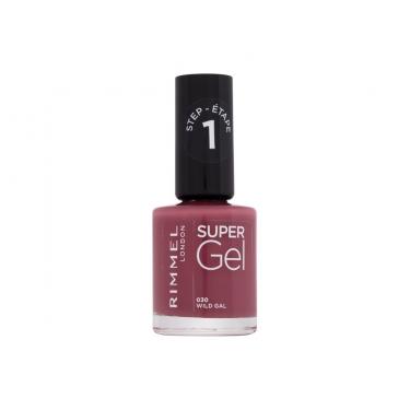 Rimmel London Super Gel Step1 12Ml  Ženski  (Nail Polish)  030 Wild Gal