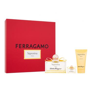 Ferragamo Signorina   Edp 100 Ml + Body Lotion 50 Ml + Edp 5 Ml Body Lotion 1D00000101 100Ml W (Eau De Parfum) Libera