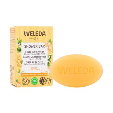 Weleda Shower Bar Ginger + Petitgrain  75G    Ženski (Sapun U Komadu)