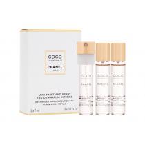 Chanel Coco Mademoiselle Intense  3X7Ml  Refill  Ženski (Eau De Parfum)