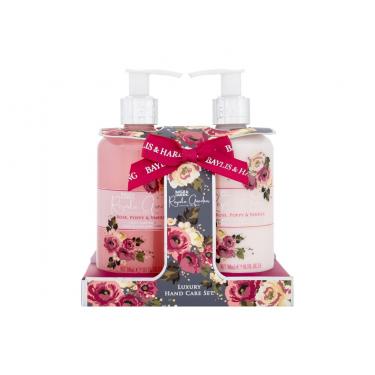 Baylis & Harding Royale Garden Luxury Hand Care Set Body Lotion Royale Garden Rose, Poppy & Vanilla 300 Ml + Hand Soap Royale Garden Rose, Poppy & Vanilla 300 Ml 300Ml    Ženski (Losion Za Tijelo)