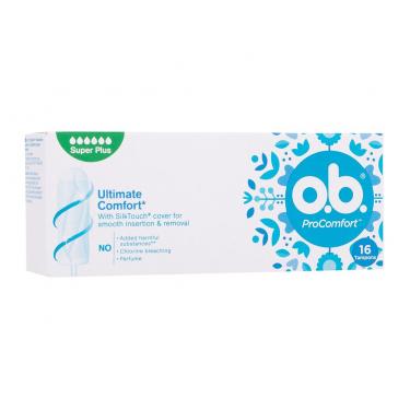 O.B. Procomfort      16Pc Ženski (Tampon) Super Plus