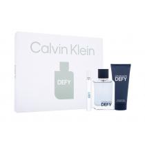 Calvin Klein Defy  100Ml Edt 100 Ml + Edt 10 Ml + Shower Gel 100 Ml Muški  (Eau De Toilette)  