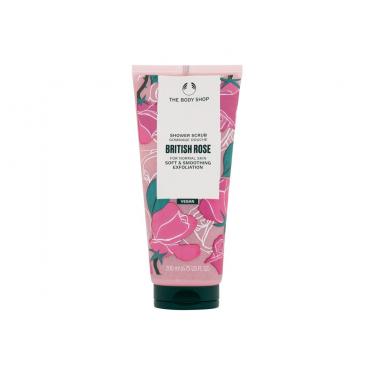 The Body Shop British Rose      200Ml Ženski (Body Peeling) Shower Scrub