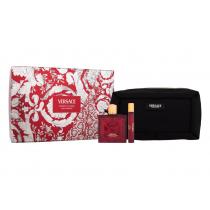 Versace Eros Flame   EDP 100 ml + EDP 10 ml + Cosmetics bag Cosmetic Bag  100ml(Eau de Parfum) Muški