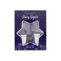 The Indulgent Bathing Co. Starry Nights Cosy Night Slipper Set 100Ml Lavender And Lime Flower Body Lotion 100 Ml + Lavender And Lime Flower Shower Cream 100 Ml + Luxury Fluffy Slippers M/L 1 Pair Ženski  Extra(Body Lotion)  