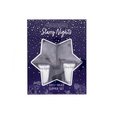 The Indulgent Bathing Co. Starry Nights Cosy Night Slipper Set 100Ml Lavender And Lime Flower Body Lotion 100 Ml + Lavender And Lime Flower Shower Cream 100 Ml + Luxury Fluffy Slippers M/L 1 Pair Ženski  Extra(Body Lotion)  