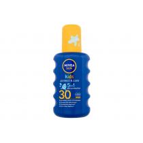 Nivea Sun Kids  Spf30    200Ml K (Sun Body Lotion) Protect & Care Sun Spray 5 In 1