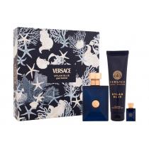 Versace Pour Homme Dylan Blue   EDT 100 ml + Shower Gel 150 ml + EDT 5 ml Shower Gel  100ml(Eau de Toilette) Muški