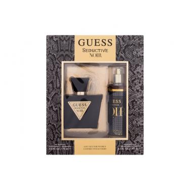 Guess Seductive Noir 75Ml Edt 75 Ml + Body Spray 125 Ml Ženski  Body Spray(Eau De Toilette)  