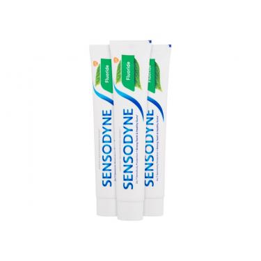 Sensodyne Fluoride  1Balení  Unisex  (Toothpaste) Trio 