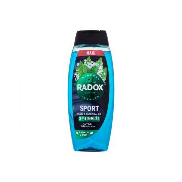 Radox Sport Mint And Sea Salt 3-In-1 Shower Gel 450Ml  Muški  (Shower Gel)  