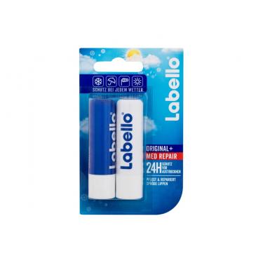 Labello Original + Med Repair  4,8G Lip Balm Original Care 4,8 G + Lip Balm Med Repair 4,8 G Unisex  Lip Balm(Lip Balm)  