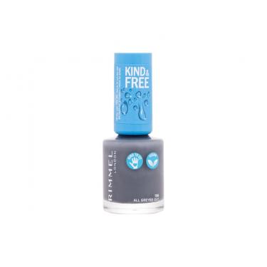 Rimmel London Kind & Free   8Ml 158 All Greyed Out   Ženski (Lak Za Nokte)