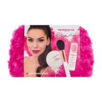 Dermacol Petra Lovely Hair   Make-Up Base Satin 30 Ml + Fixing Invisible Powder 13 G + Cosmetic Brush + Cosmetic Bag Powder 1B00000101 30Ml W (Makeup Primer) Must Haves