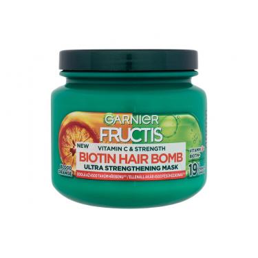 Garnier Fructis Vitamin & Strength      320Ml Ženski (Hair Mask) Biotin Hair Bomb