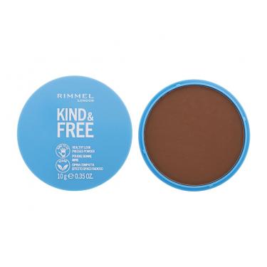 Rimmel London Kind & Free Healthy Look Pressed Powder 10G  Ženski  (Powder)  050 Deep