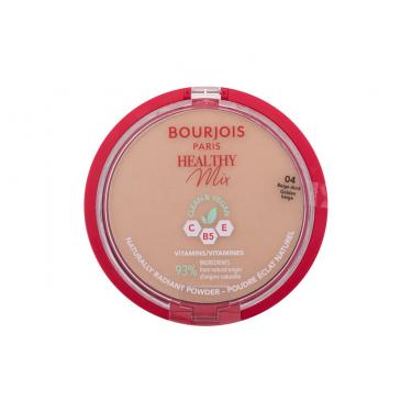 Bourjois Paris Healthy Mix Clean & Vegan Naturally Radiant Powder 10G  Ženski  (Powder)  04 Golden Beige