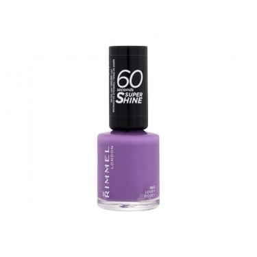 Rimmel London 60 Seconds Super Shine 8Ml  Ženski  (Nail Polish)  560 Lovey Dovey