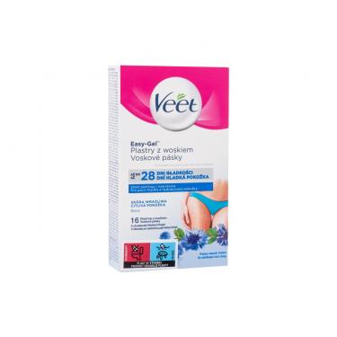 Veet Easy-Gel Wax Strips Bikini  16Pc   Sensitive Skin Ženski (Proizvod Za Depilaciju)