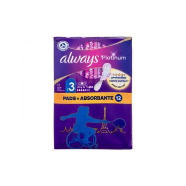 Always Platinum      12Pc Ženski (Sanitary Pad) Day & Night