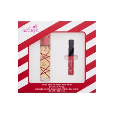 Pink Sugar Red Velvet   Edt 50 Ml + Lip Gloss 8,5 Ml Lip Gloss G200000101 50Ml W (Eau De Toilette)