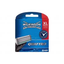 Wilkinson Sword Quattro      6Pc Muški (Replacement Blade)