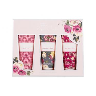 Baylis & Harding Royale Garden Luxury Hand Treats Hand Cream Royale Garden Royale Garden Rose, Poppy & Vanilla 3 X 50 Ml 50Ml    Ženski (Krema Za Ruke)