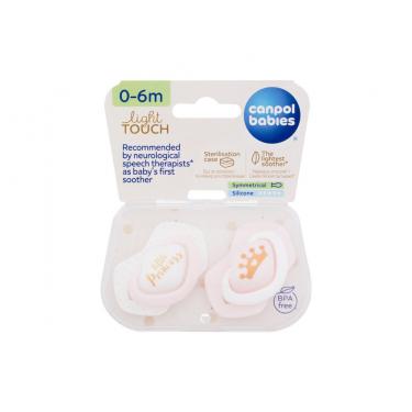 Canpol Babies Royal Baby Light Touch 2Pc  K  (Soother) Little Princess 0-6m 