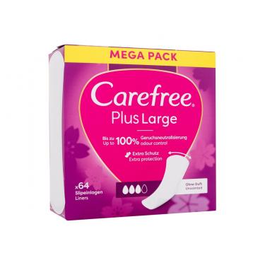 Carefree Plus  Unscented    64Pc Ženski (Pantyliner) Large