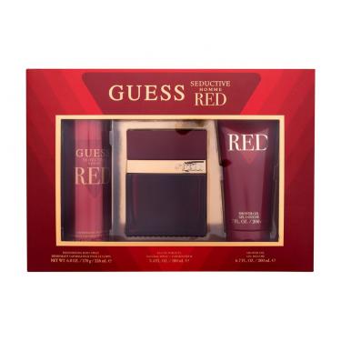 Guess Seductive Homme Red 100Ml Edt 100 Ml + Deodorant 226 Ml + Shower Gel 200 Ml Muški  Deodorant(Eau De Toilette)  