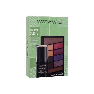 Wet N Wild Ready To Selfie   Photo Focus Stick Foundation 12 G Soft Beige + Color Icon 10 Panshadow Palette 10 G V.I. Purple Eye Shadow B200000101 12G W (Makeup)