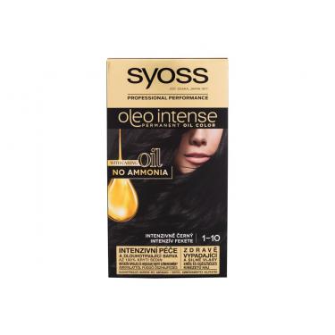 Syoss Oleo Intense Permanent Oil Color 50Ml  Ženski  (Hair Color)  1-10 Intense Black